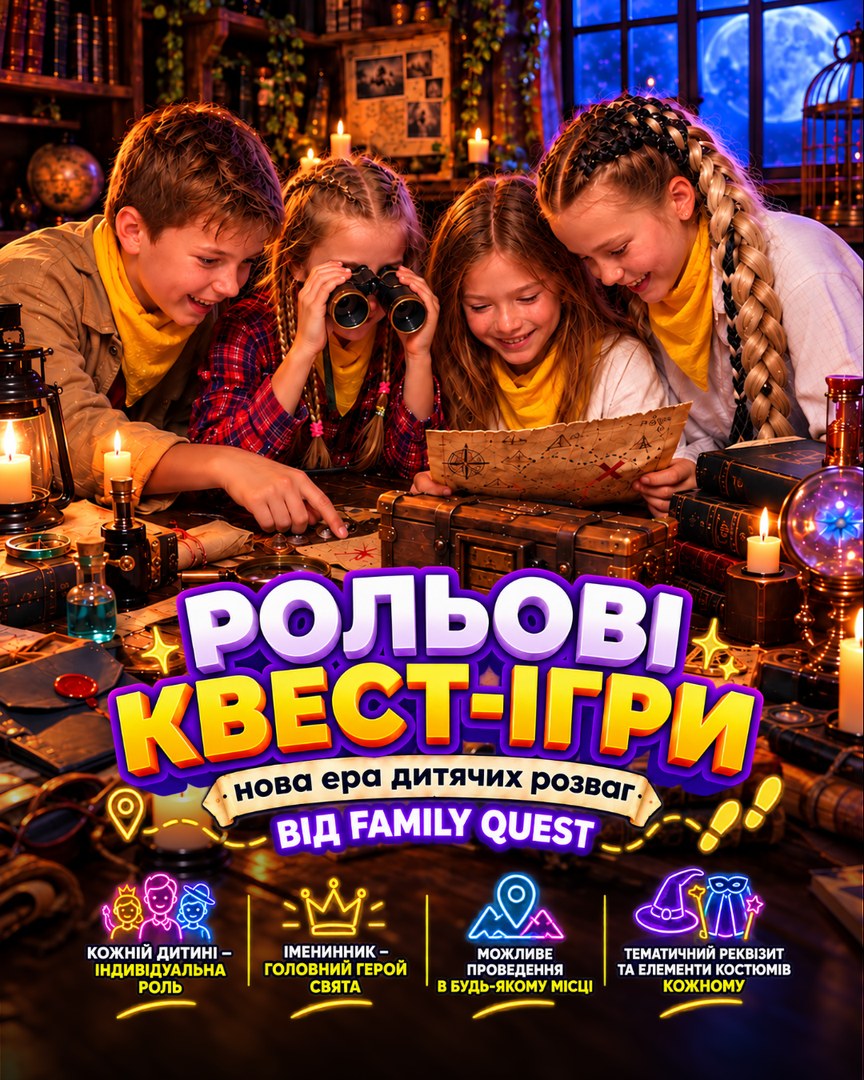 Рольові квест-ігри від Family Quest